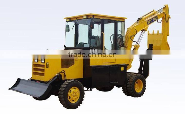 WZ25-20 tunnel dedicated backhoe loader/basement dedicated backhoe loader