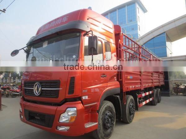 290HP DONGFENG 8*4 Stake Box Truck 45 ton