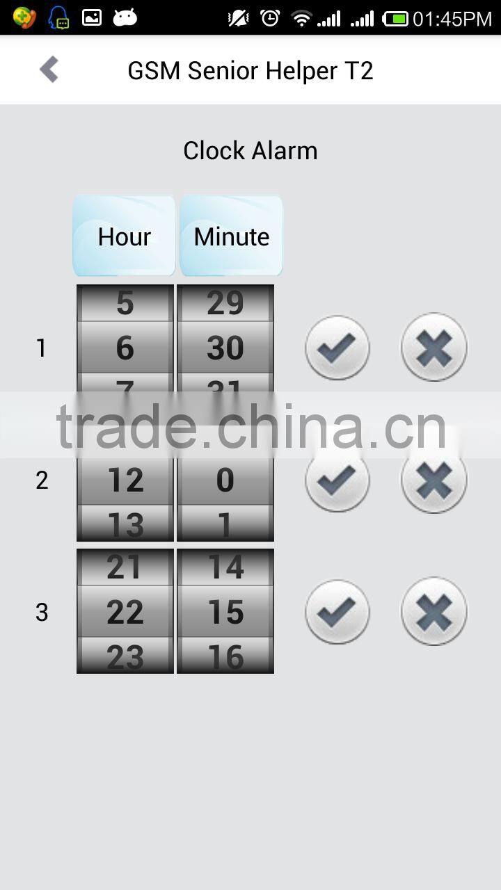 elderly telephone medical alarm system Aged care products