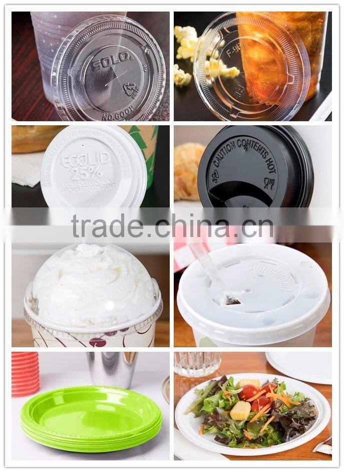 Square Clear Hinged Clamshell Type Plastic StayLock Medium Food Container for Salad, Muffins, Cake, Pastry and Fruit Packaging