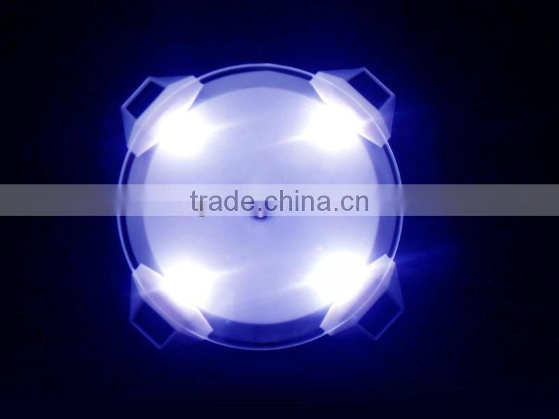 Rotating Solar Display Turntable With LED Light