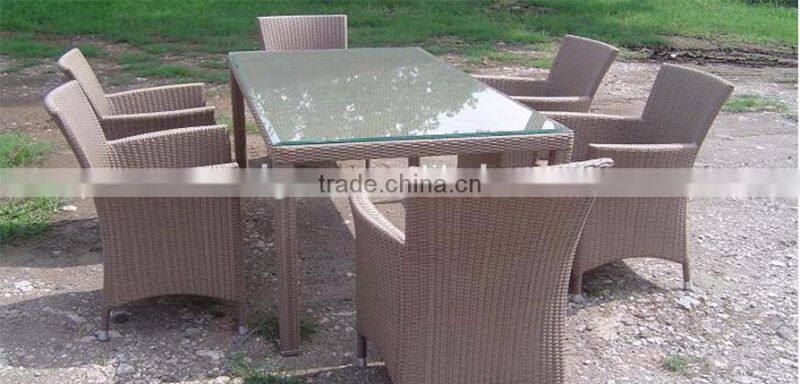 2017 Sigma trade assurance weatherproof cheap glass resin wicker antique french coffee table