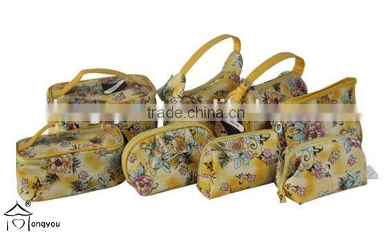 personalized leather Cosmetic PU Bag