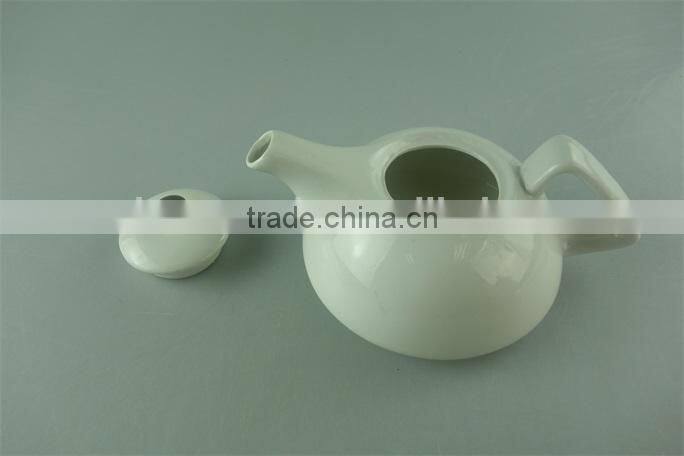 tea pot,ceramic tea pot with lid,cheap ceramic white tea pot with lid