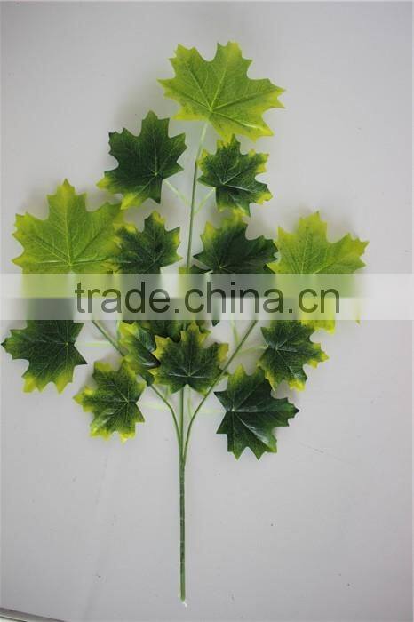natural design artificial leaves romantic artificial vine leaves artificial maple for decoration
