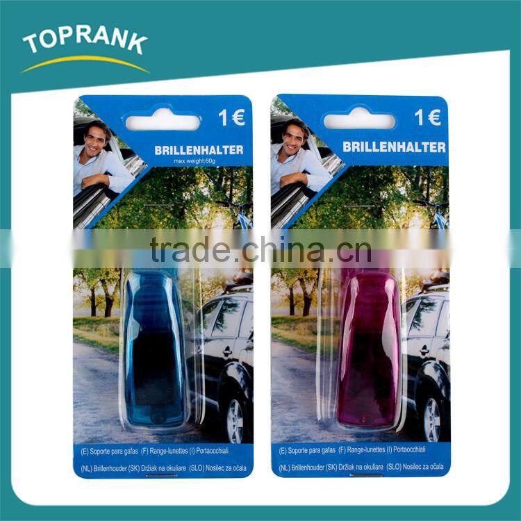 Cheap car vehicle sun visor sunglasses holder portable car glasses clip