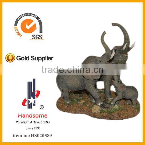 9.5"Elephant tube elephant tube party statues