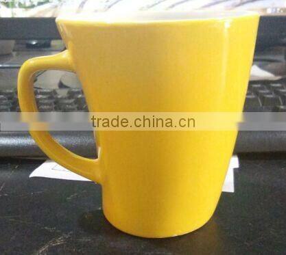 customized logo ceramic 12oz lipton tea cup for promotional