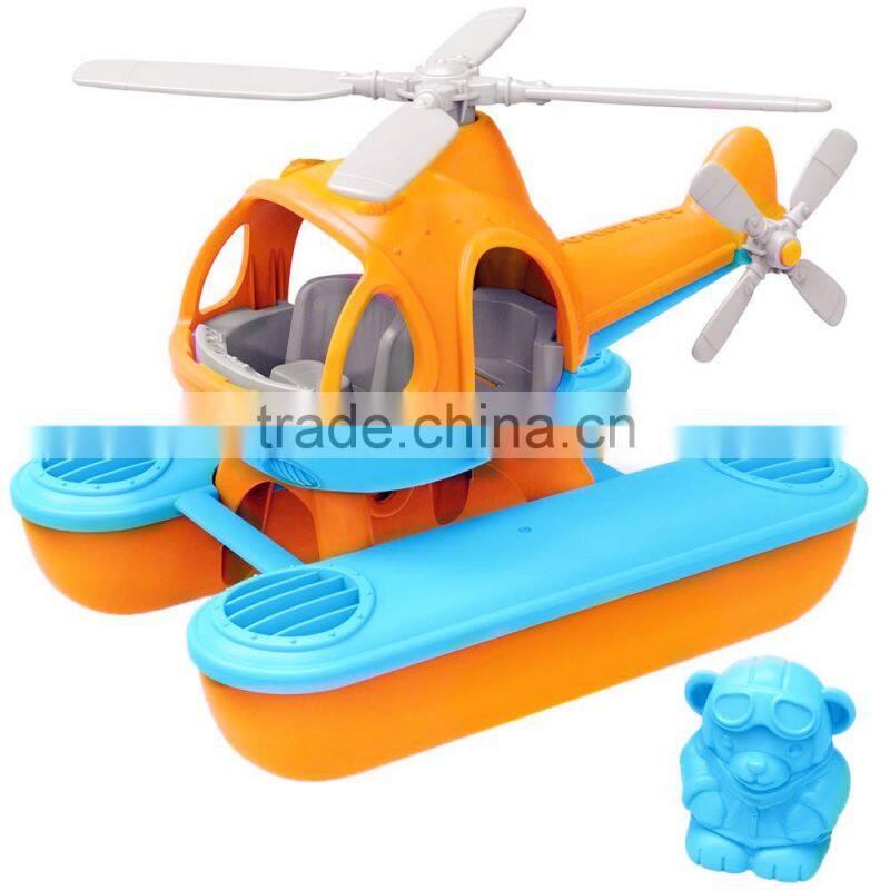 2015 New Desgin Kids Plastic Mini Seaplane , Mini Helicopter Toys For Kids Games from Dongguan ICTI Manufacturer