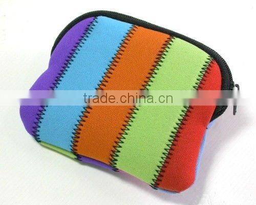 2012 hot sell neoprene coin purse pouch bag