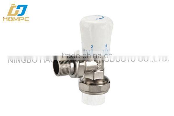 chromed brass radiator valve cap