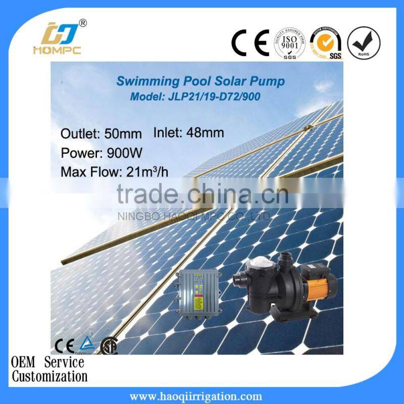 DC 72V 900W Swimming Pool Pump Solar powered water pump