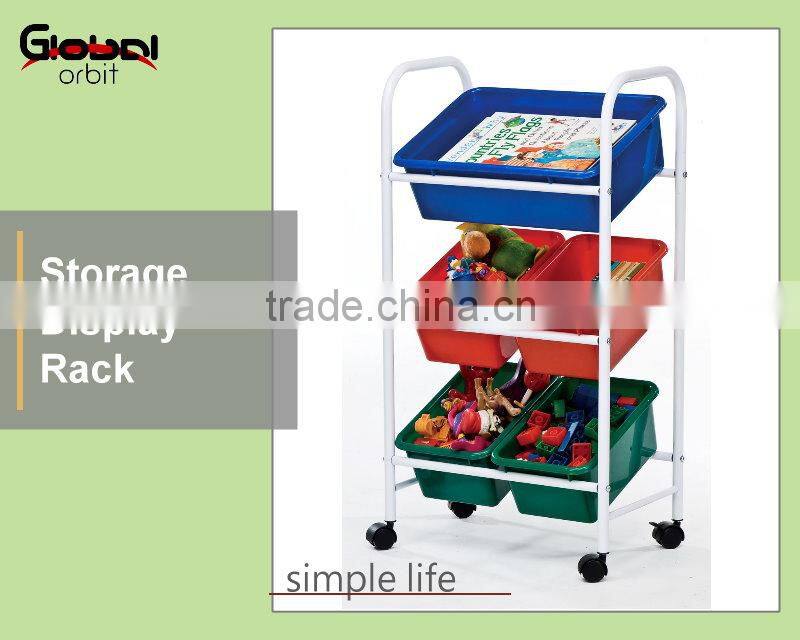 Storage Canned Food Display Rack Metal Shelving Stainless Steel Food Display Rack