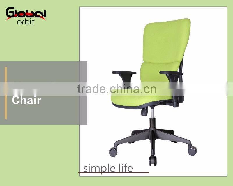 High quality armrest office chair, simple design executive mesh chair
