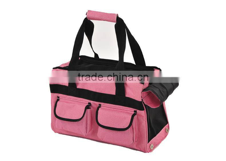 Multi-functional folding tote pet carrier bag with dog pet carry