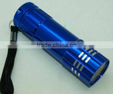 9 LED camping light/Strong waterproof bald head lamp