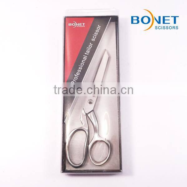 S15008P CE certificated 8" Professional fully S/S scissors for cutting fabric tailor scissors