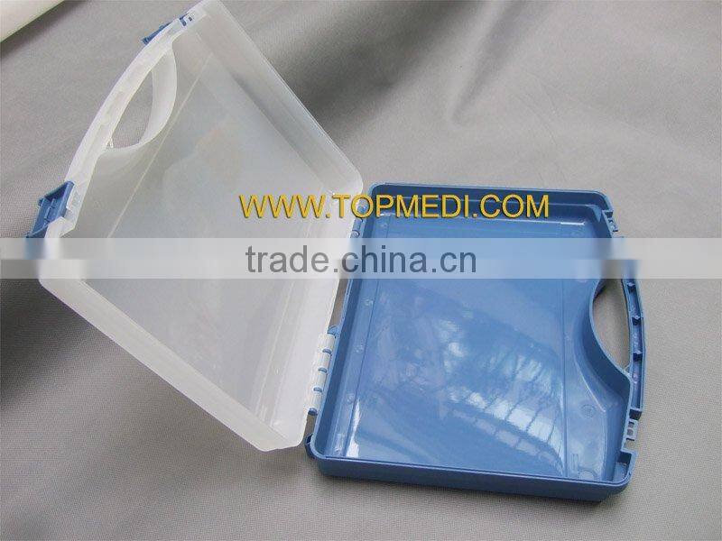 With handle plastic storage box cases