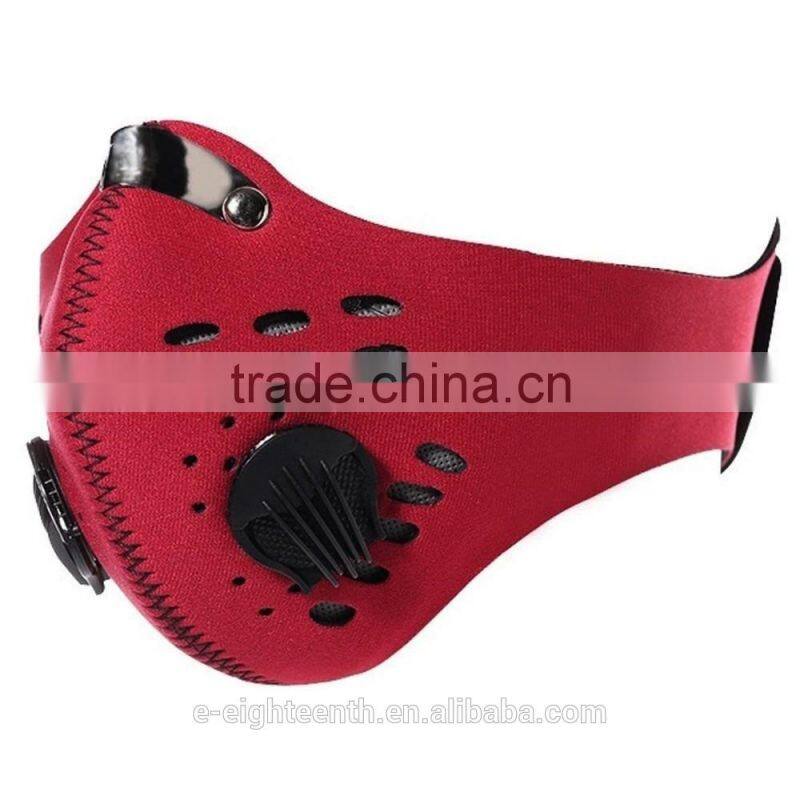 Super Anti Dust Motorcycle Bicycle Cycling Racing Bike Ski Half Face Mask Filter