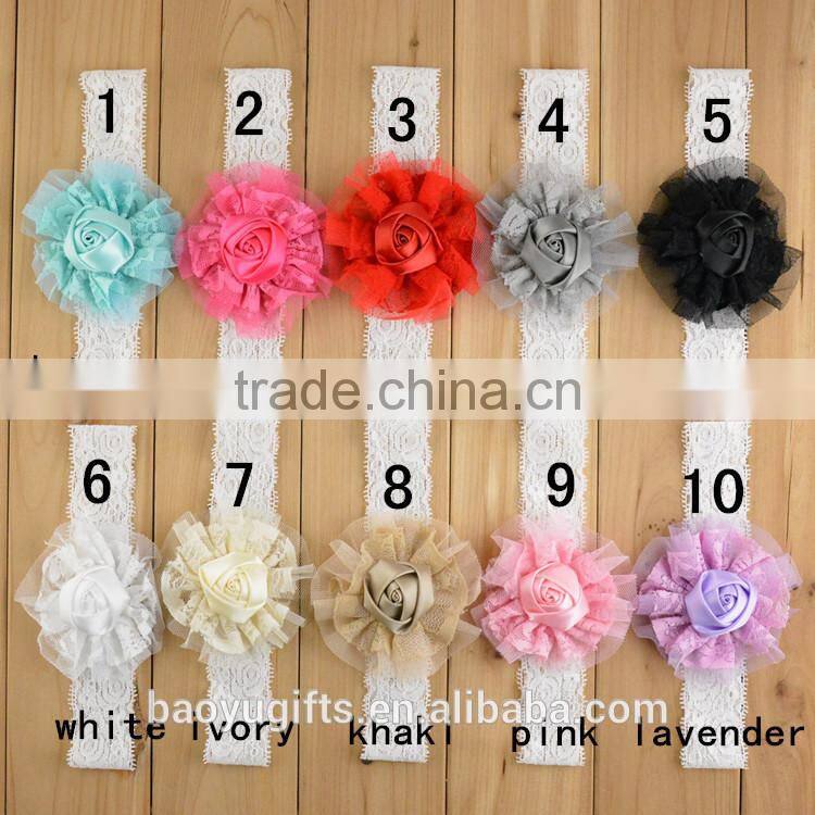 2015 Girl's Head Accessories hairband Baby Headband flower princess headband flower hairband