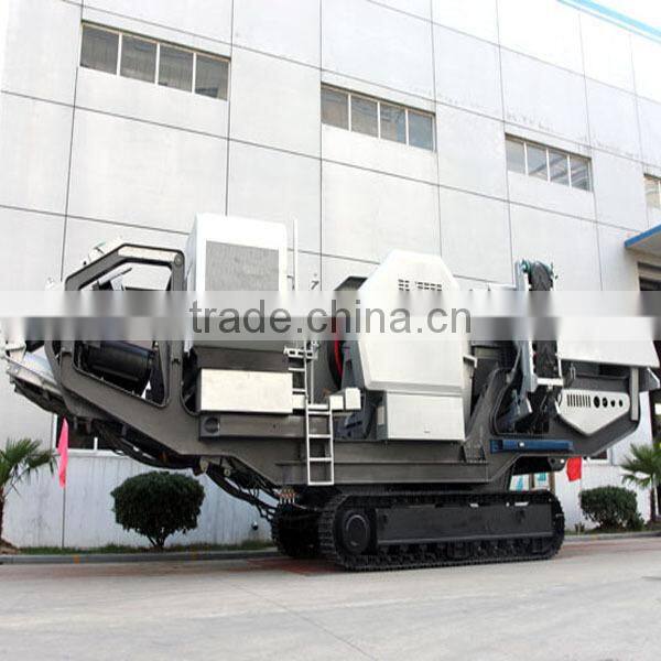 high tech crawler crusher plant for mining