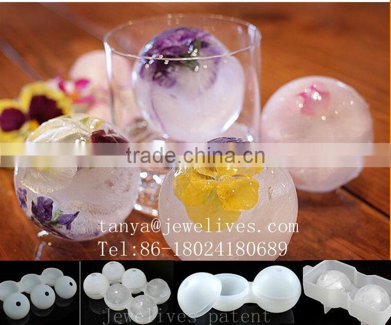 Hot sale round silicone ice ball ( privae label )