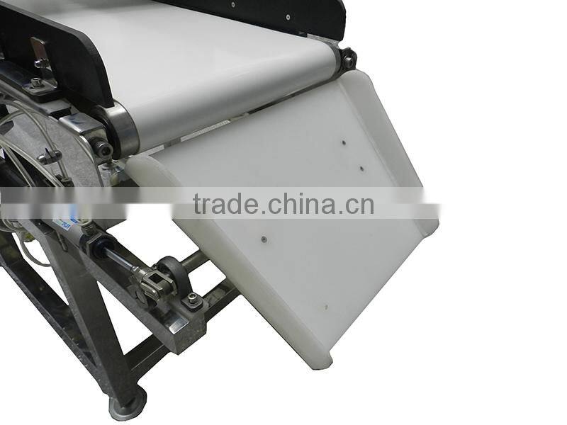 belt conveyor plastic metal detector separator machine