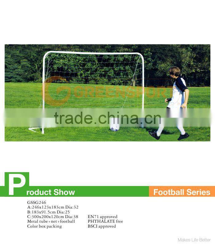 GSBG246 Portable metal goal football goal
