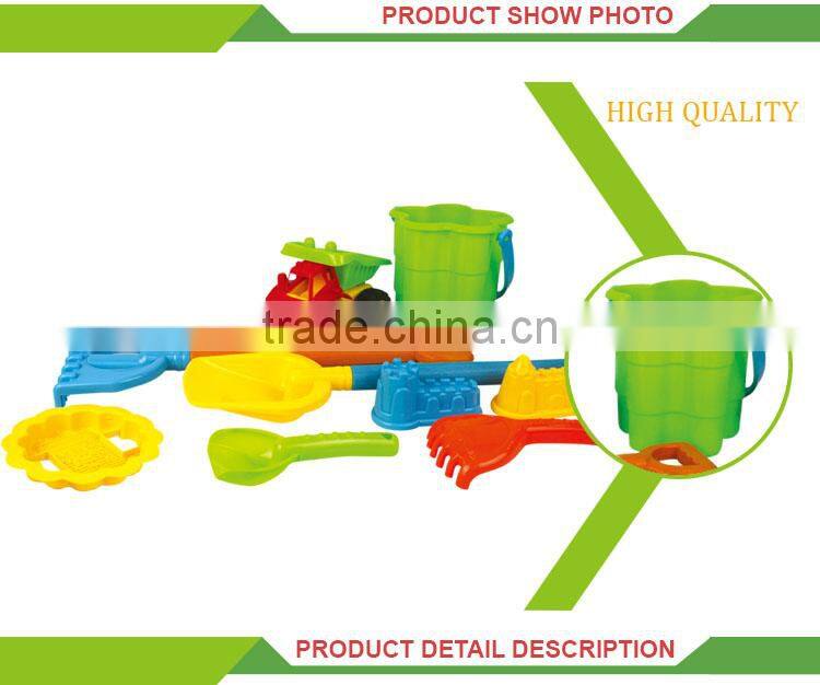 Hot summer product outdoor games beach plastic bulk sand buckets