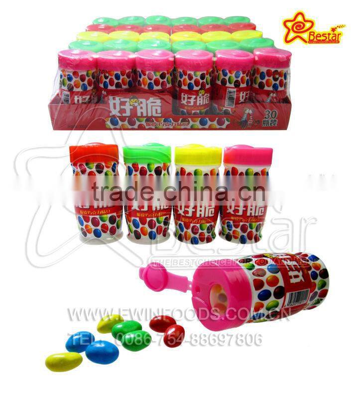 Plants vs Zombies Bottle Packing Puffy Chocolate Bean