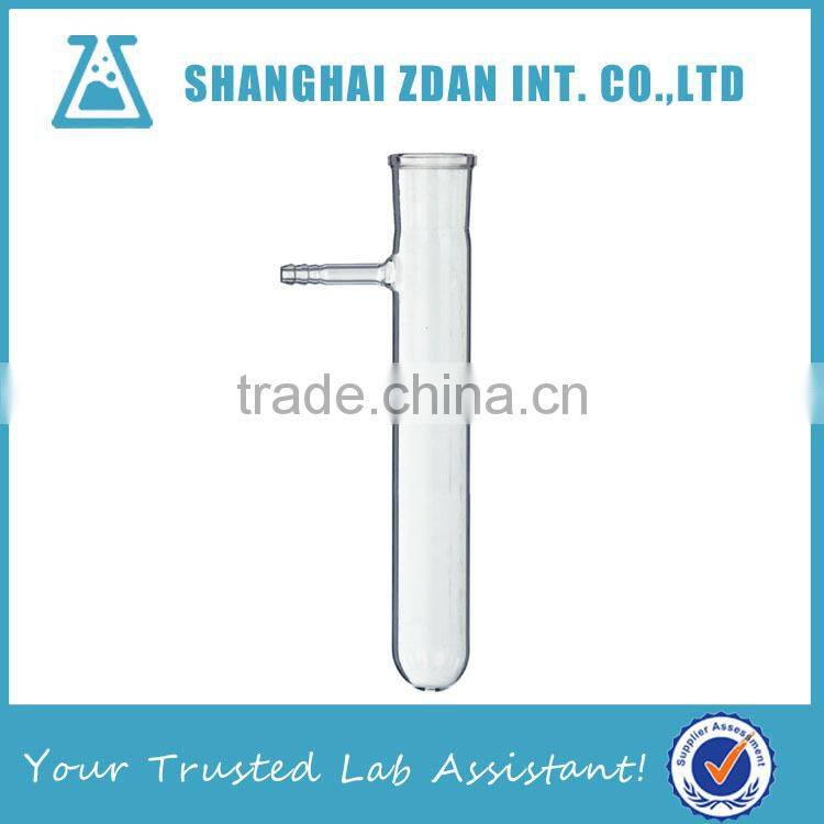 High Transparent Borosilicate Clear Glass Test Tube With Side Tube