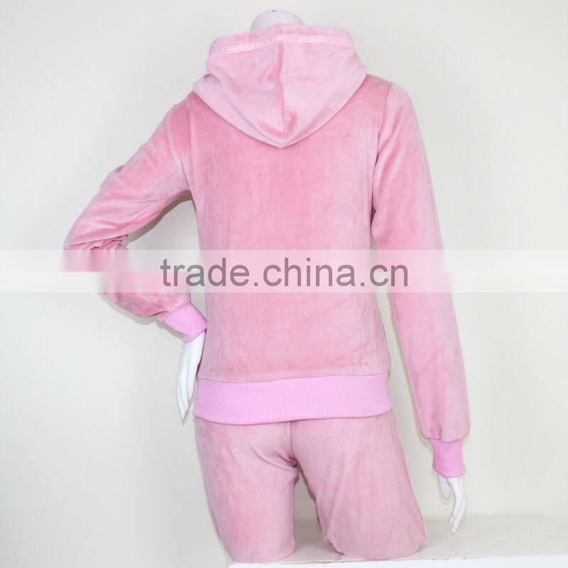 Custom Designer Ladies Velour Tracksuits