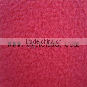 red knitting fabric bond red polar fleece fabric for garment