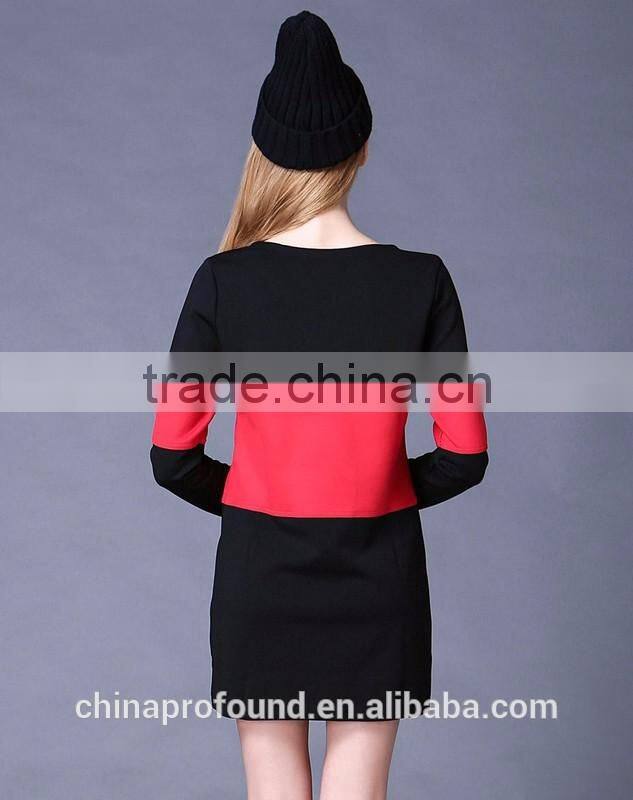 Spring Autumn Season Women Long Sleeve Dress