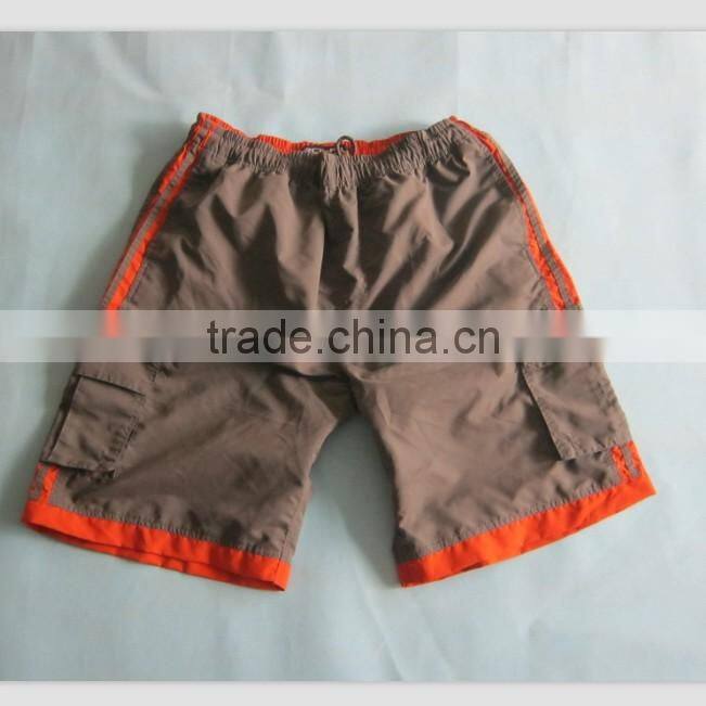 Discount Mens woven beach shorts stock wholesaler, 140704c