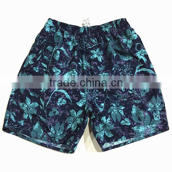 2015 Latest OEM Design Printed Men Swim Short