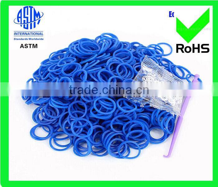 new arrival crazy selling rainbow rubber loom bands wholesale from China