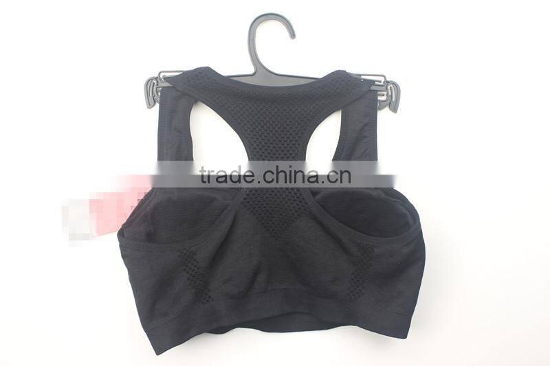Seamless breathable sexy lady sport yoga bra sport underwear