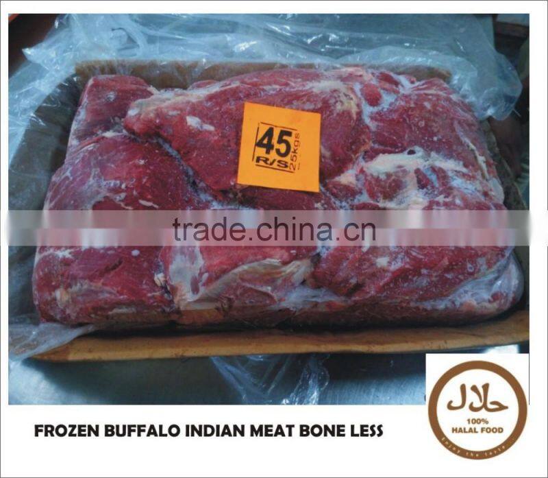 Halal Buffalo Meat Boneless Frozen