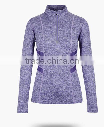 New Women fashion zip sport tracksuit running