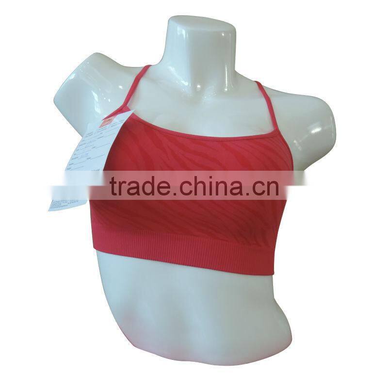 new style seamless woman underwear ladies bra ladies tank top