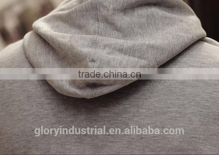 Top fashion button man hoody fleece