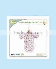 High quality plain 100% cotton baby onesie and bodysuits