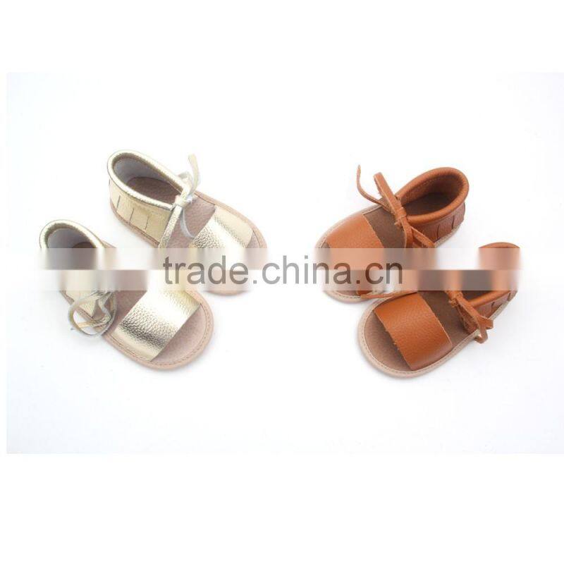 2017 new born sandal shoes moccasin baby shoes