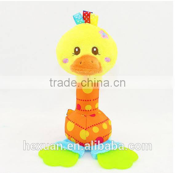 Baby develop soft interactive toys hand ring bell baby musical hanging toys