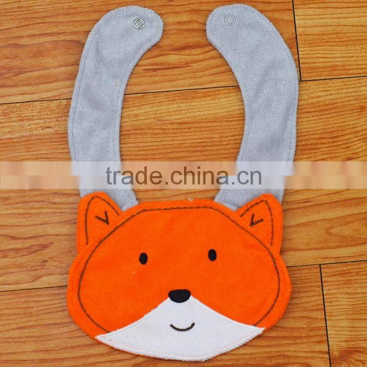 Fashion soft terry Baby burp cloths