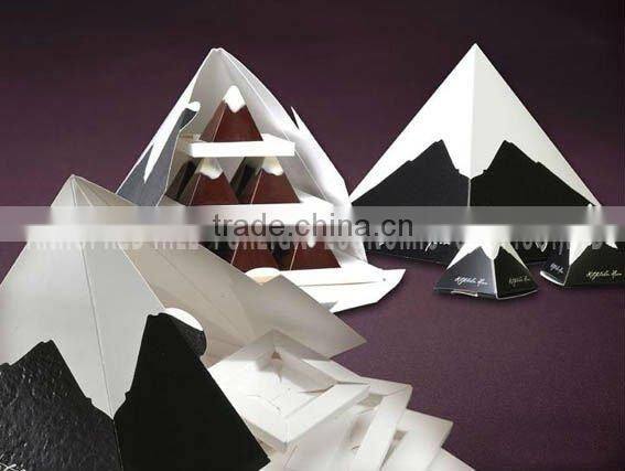 2012 new design chocolate paper box