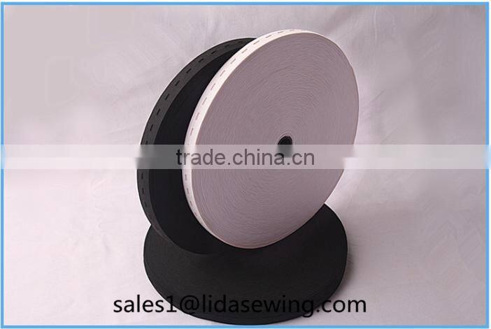 woven buttonhole elastic band webbing
