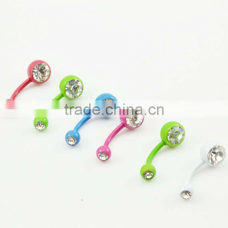 2015 new style hot selling spray paint body piercing jewelry,316l stainless steel fake plugs,fashion fake ear gauges