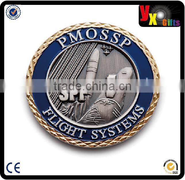 home decor/2014 Manufactory production dragon metal souvenir coin